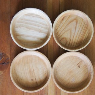 木製小皿/2セット(別木)