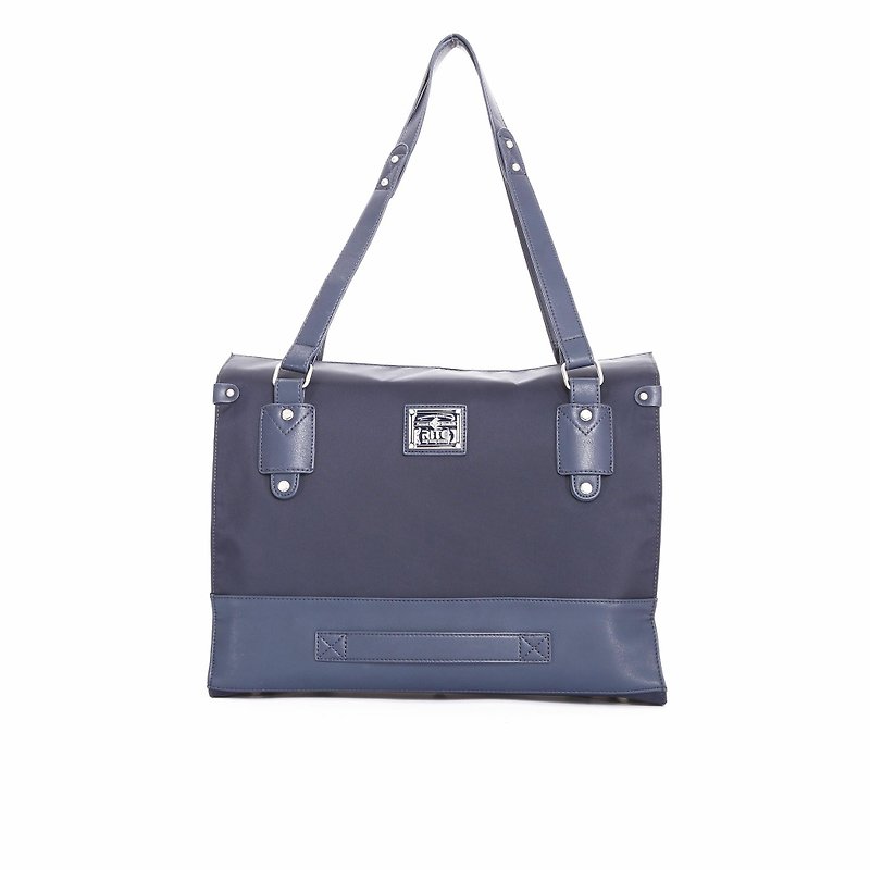 2014 autumn new (horizontal large bag) | transformation package - nylon feet Green | - Backpacks - Waterproof Material Blue