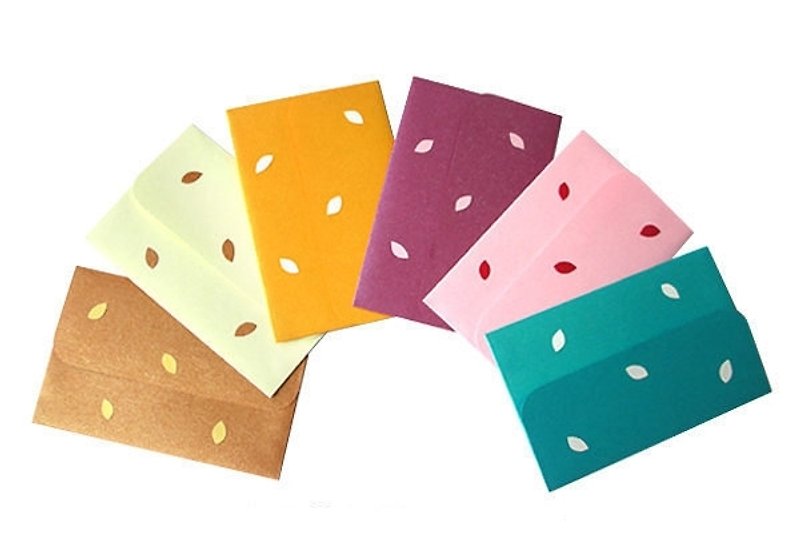 Xie handmade card sets: leaf swirling series - อื่นๆ - วัสดุอื่นๆ หลากหลายสี
