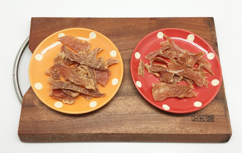 寵物零嘴 比比酥手作烘焙雞肉乾 - 貓罐頭/鮮食 - 新鮮食材 橘色