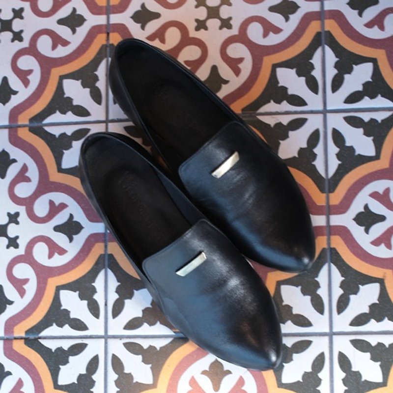 Carrefour GT black dress shoes (spot + Pre-Order) - Women's Casual Shoes - Genuine Leather 