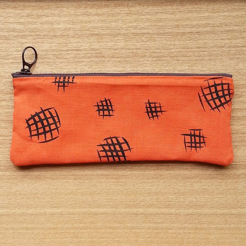 Moo moo shi shi Pencil - orange muffins - กล่องดินสอ/ถุงดินสอ - วัสดุอื่นๆ 
