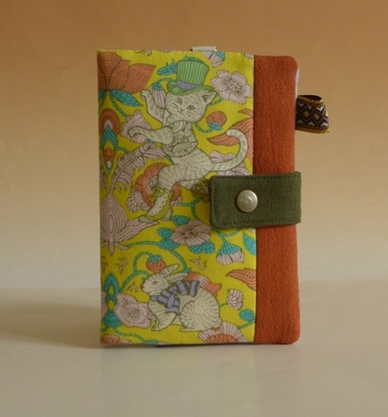 Multi-function passport holder / long cloth folder*cat of a Kind* - Passport Holders & Cases - Other Materials 