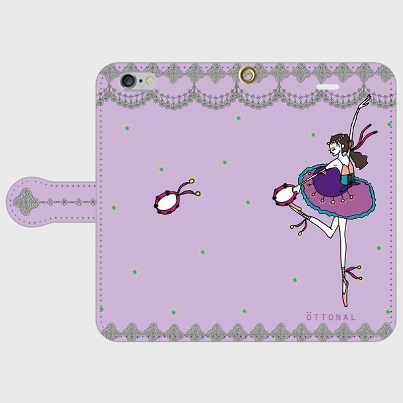 Esmeralda Book Type Case (for iPhone) - Phone Cases - Plastic Purple