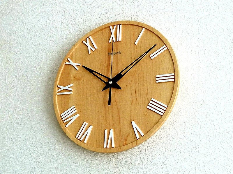 [Tclock Taiwan timepiece] "Rome Rome" - นาฬิกา - ไม้ 
