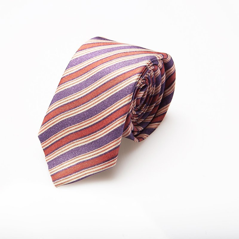 Benjamin Tie真絲領帶 - 其他 - 絲．絹 紫色