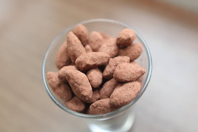 精選杏仁可可豆 - 巧克力 - 新鮮食材 咖啡色