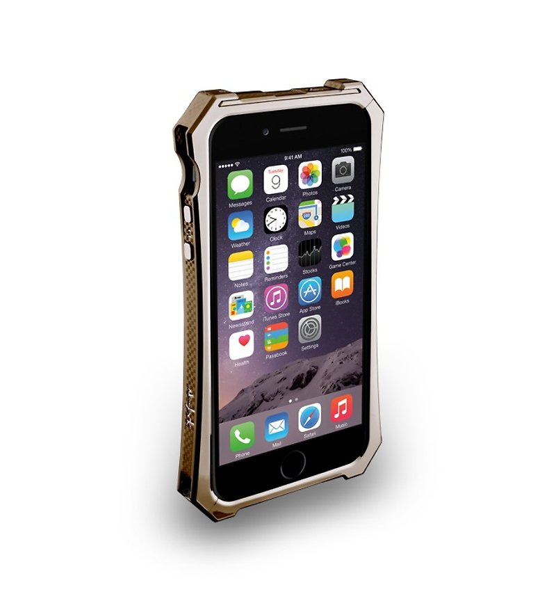 iPhone 6 -The X-Trim Series -流線型可立式保護框-古銅金 - 手機殼/手機套 - 其他材質 金色