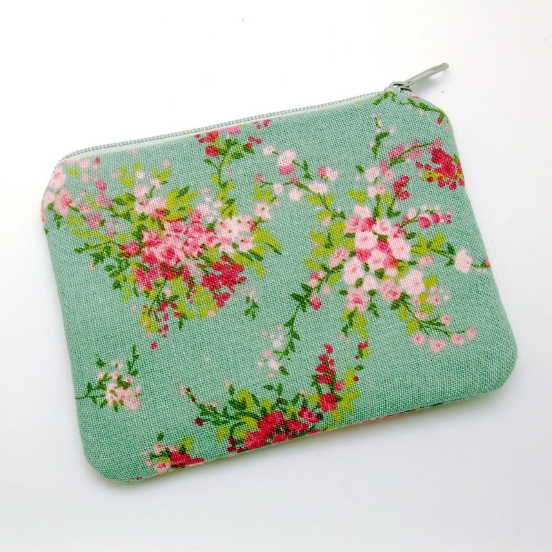 Zipper pouch / coin purse (padded) (ZS-159) - Coin Purses - Cotton & Hemp Multicolor