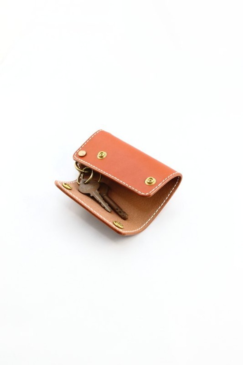 The Simple Life-KEY CASE key case - Other - Genuine Leather Multicolor