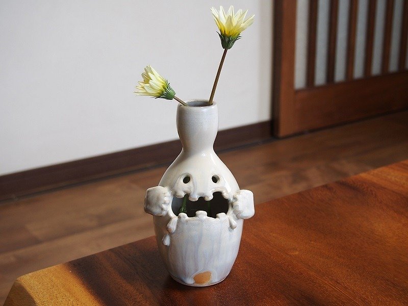 花入れ　【kimosu】＿yh-008 - 観葉植物 - その他の素材 ホワイト