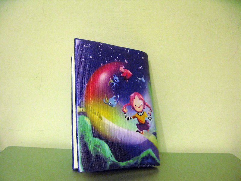 bubble ship(L) - A6cover + blank book - Notebooks & Journals - Waterproof Material Orange