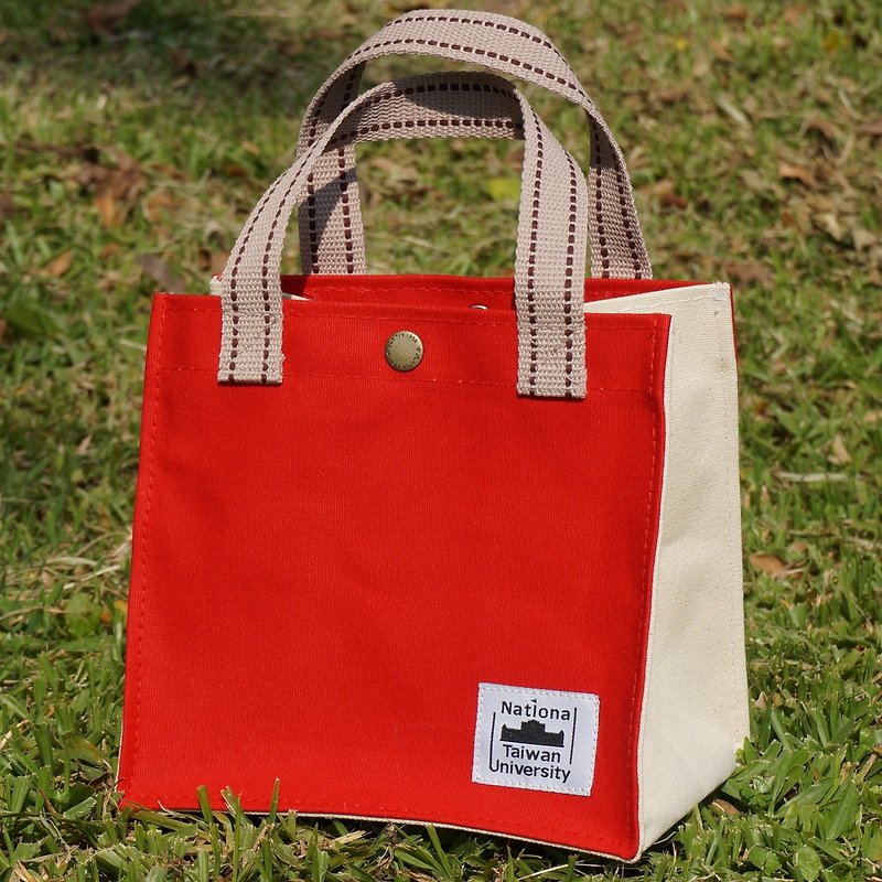 Taiwan University Quartet canvas - dazzling red - Handbags & Totes - Other Materials Red