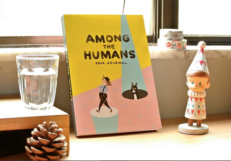 Dimeng Qi - Among the Humans2016 aging log [cat] ▲ ▲ upcoming print - สมุดบันทึก/สมุดปฏิทิน - กระดาษ หลากหลายสี