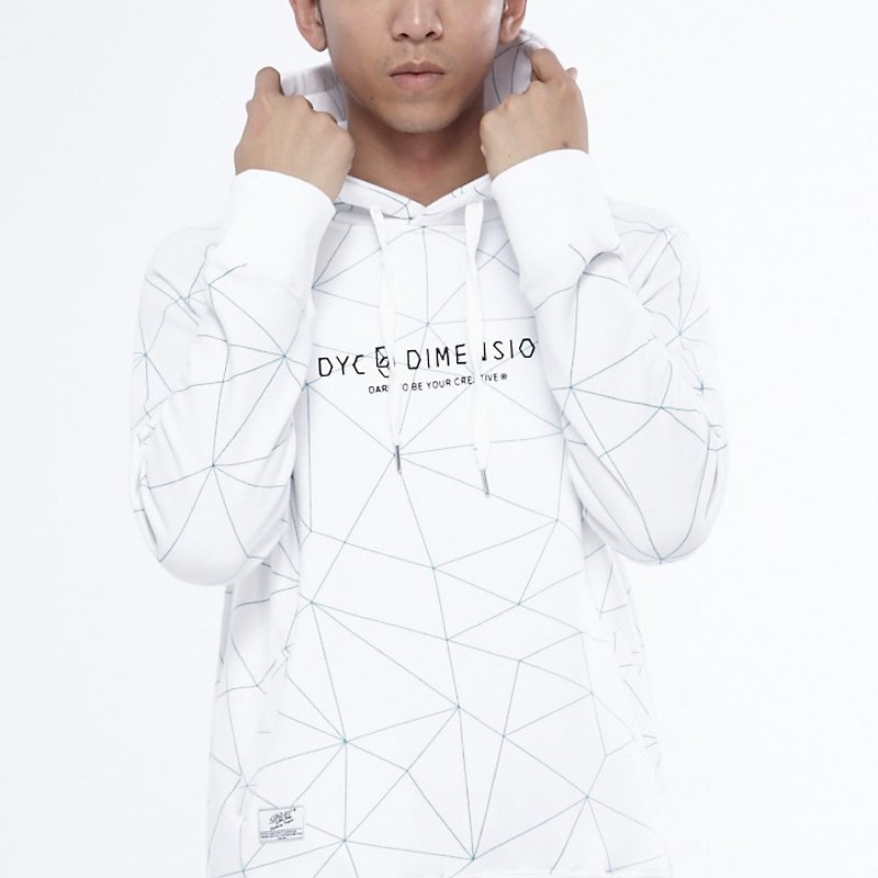 DYC Dinmension Hoodie - Unisex Hoodies & T-Shirts - Paper White