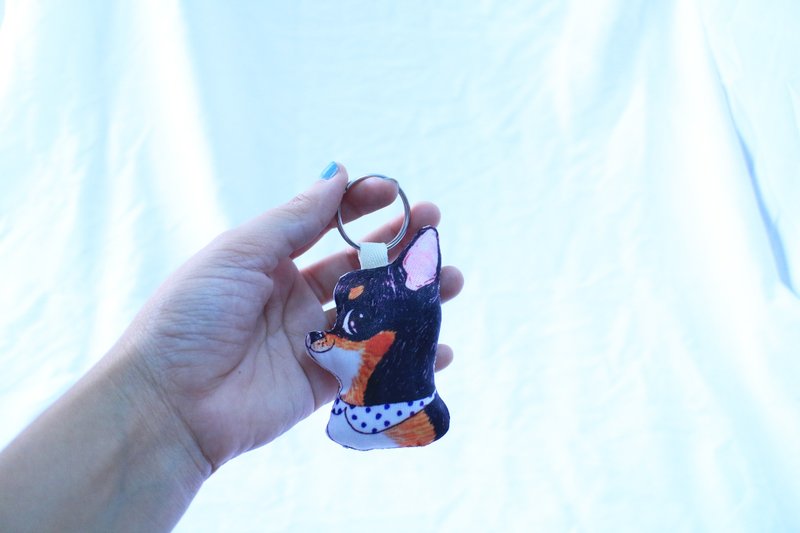 พวงกุญแจตุ๊กตา | Doll keychain - Keychains - Other Materials Multicolor