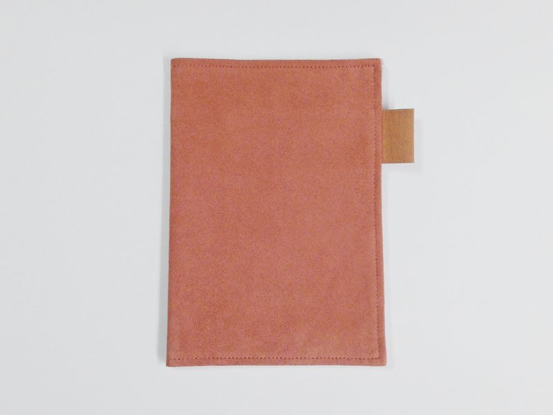 A5 chamois cloth book clothes (the smell of soil) can be added brown ↘ ↙ three commercially available sandwich transfiguration - Notebooks & Journals - Cotton & Hemp Brown