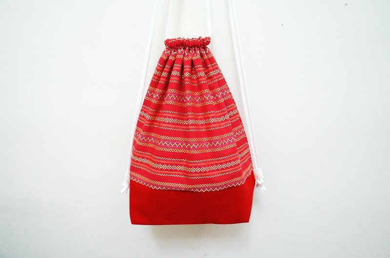 When the nation caught red red - Drawstring Bags - Other Materials Red