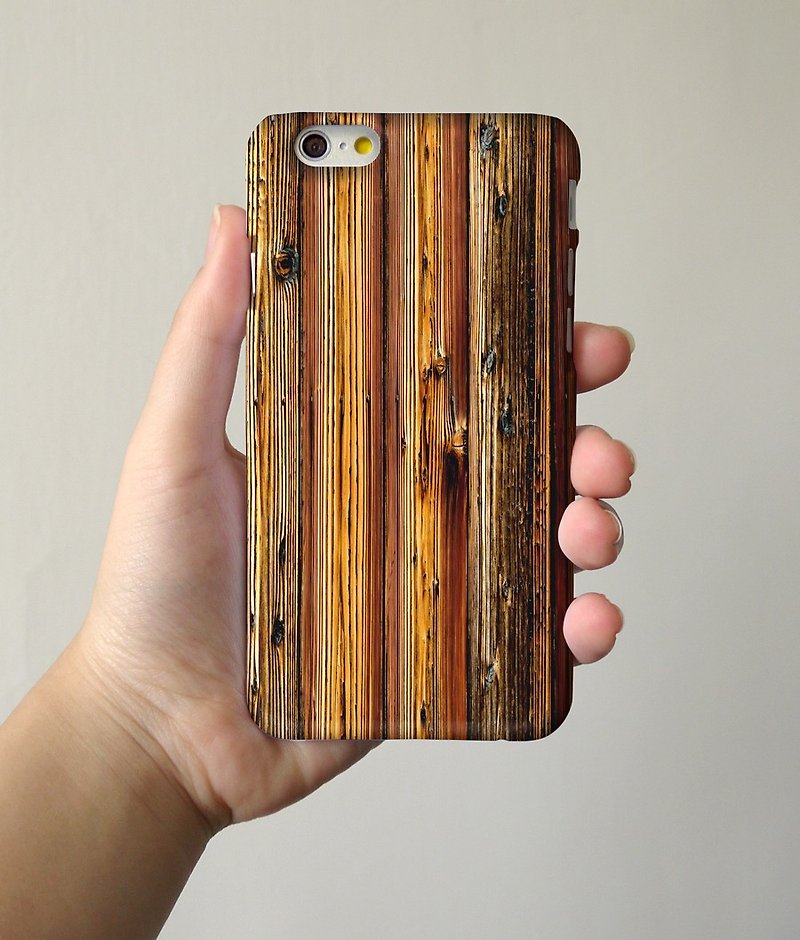Print Wood Pattern 03 3D Full Wrap Phone Case, available for  iPhone 7, iPhone 7 Plus, iPhone 6s, iPhone 6s Plus, iPhone 5/5s, iPhone 5c, iPhone 4/4s, Samsung Galaxy S7, S7 Edge, S6 Edge Plus, S6, S6 Edge, S5 S4 S3  Samsung Galaxy Note 5, Note 4, Note 3,   - Other - Plastic 