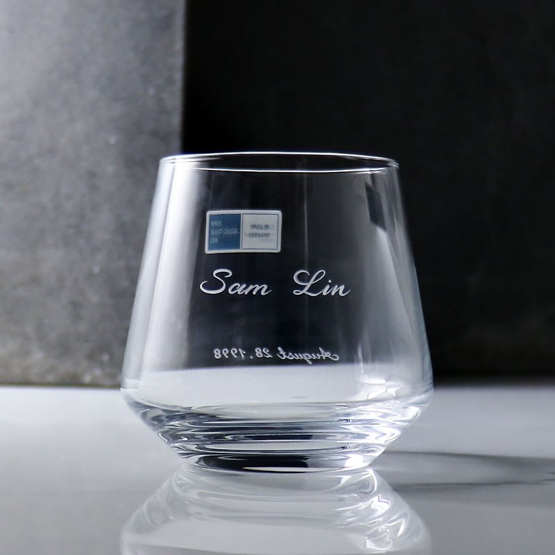 310cc [SCHOTT ZWIESEL] German Zeiss Crystal Whiskey Cup Customized Gift - Bar Glasses & Drinkware - Glass White