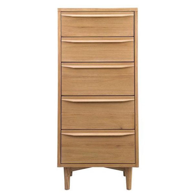 UWOOD five drawer cabinet ash] [DENMARK Denmark - เฟอร์นิเจอร์อื่น ๆ - ไม้ สีทอง