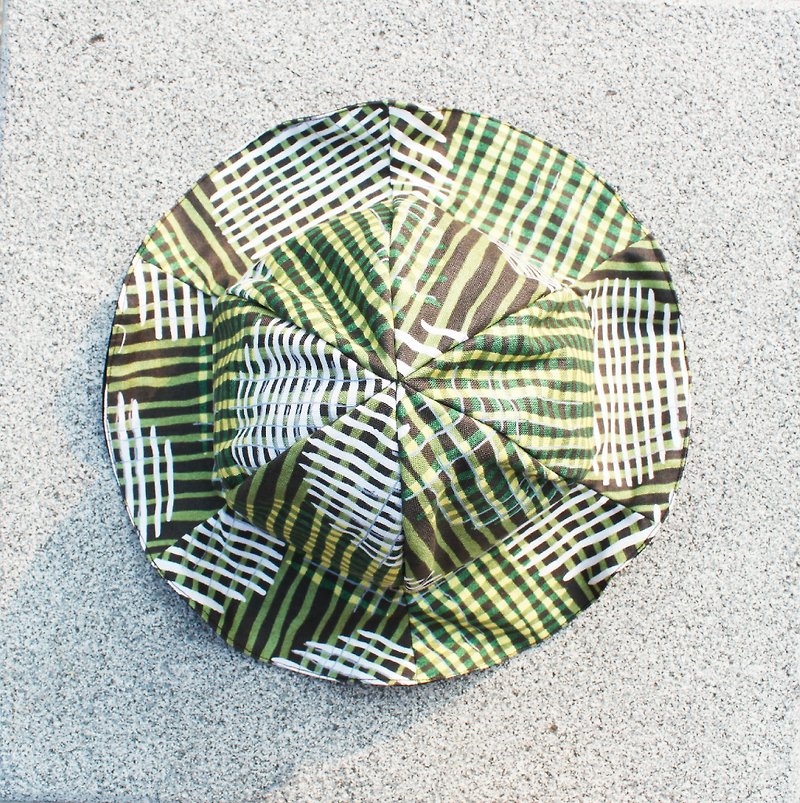[CURLY CURLY] 千格 (軍綠) /一朵 帽 A Flower Of Hat (雙面戴) - 帽子 - 其他材質 綠色