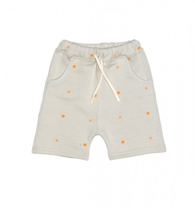 2014 spring and summer Beau Loves orange circle crossed 5-point pants - Other - Cotton & Hemp Gold