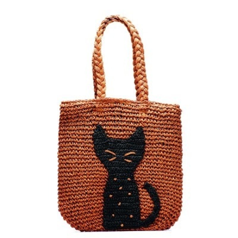 Noafamily, Noah Summer Bags little cat straight bag _OR - กระเป๋าถือ - วัสดุกันนำ้ สีส้ม