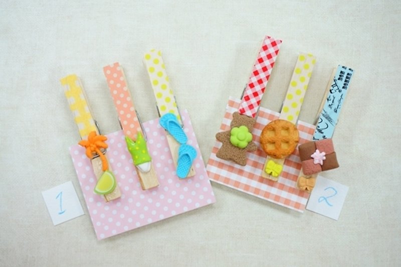 Handmade wooden bookmarks folder (c into a group) - Bookmarks - Wood Yellow
