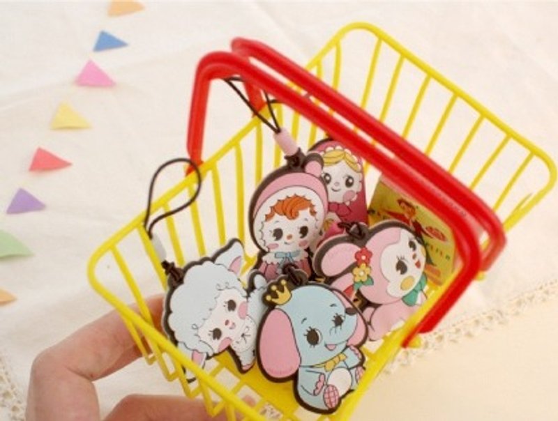 韓國【Afrocat】chocolabel cleaner 〈小象〉手機 清潔 吊飾 螢幕 - 其他 - 橡膠 藍色