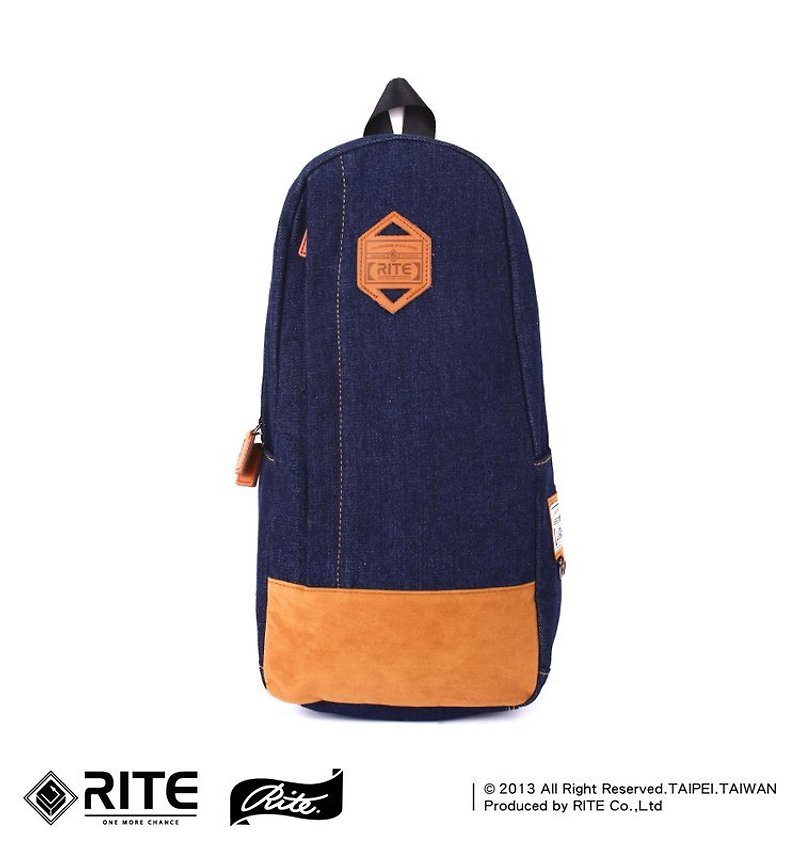 2013 S/S RITE Bag｜小萊特包-經典牛仔｜ - Messenger Bags & Sling Bags - Cotton & Hemp Blue