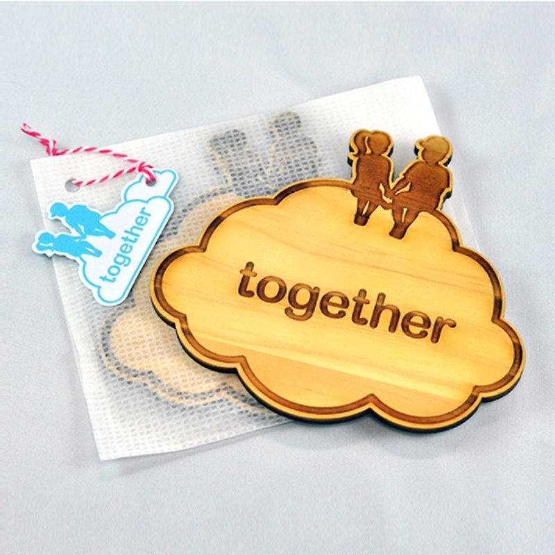 together Coaster - Coasters - Clay Brown