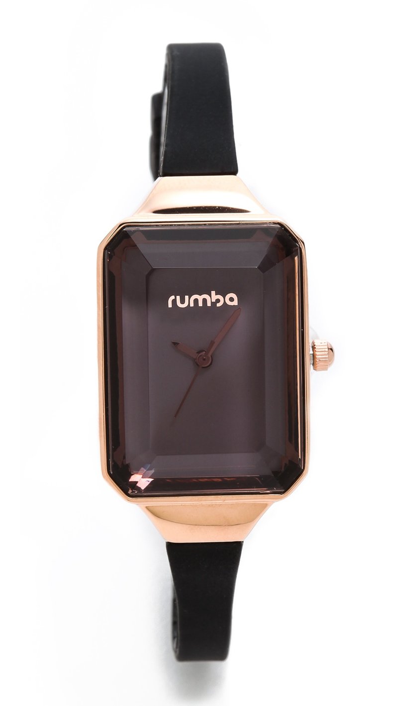 { Rumba Time } 美國 紐約 潮流 時尚 錶牌 Union Gem - 黑鑽金 - 女錶 - 其他金屬 黑色