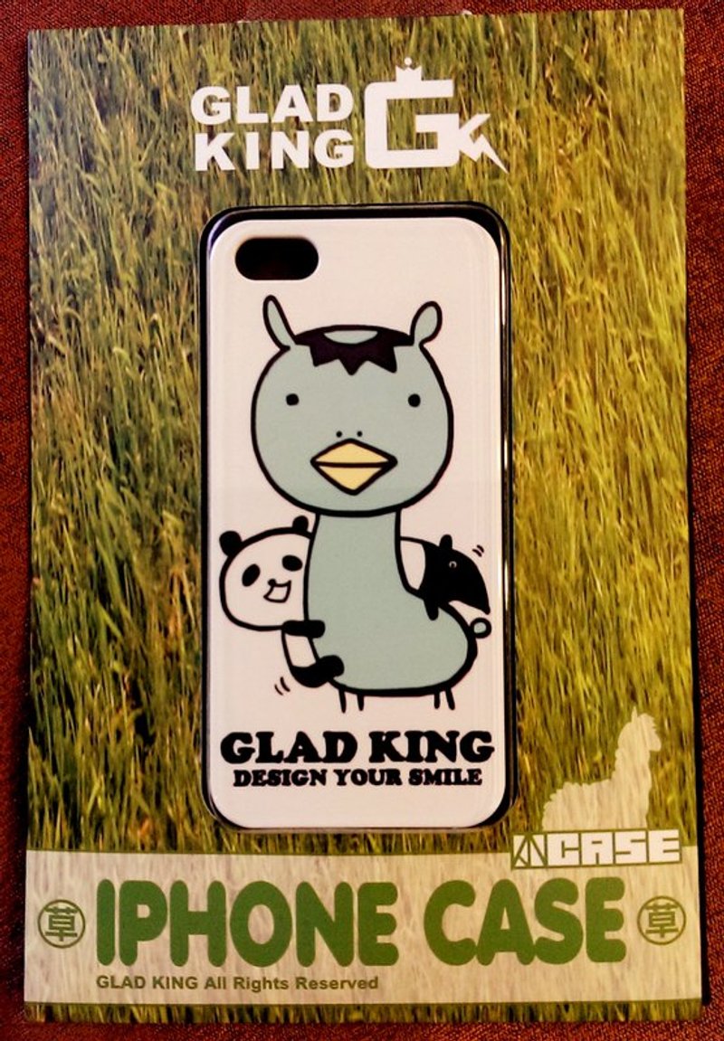 GLAD KING【阿朗基河童草泥馬&馬來貘&貓熊圓圓 iPHON 5創意手機殼】創意潮T品牌 - 其他 - 塑膠 