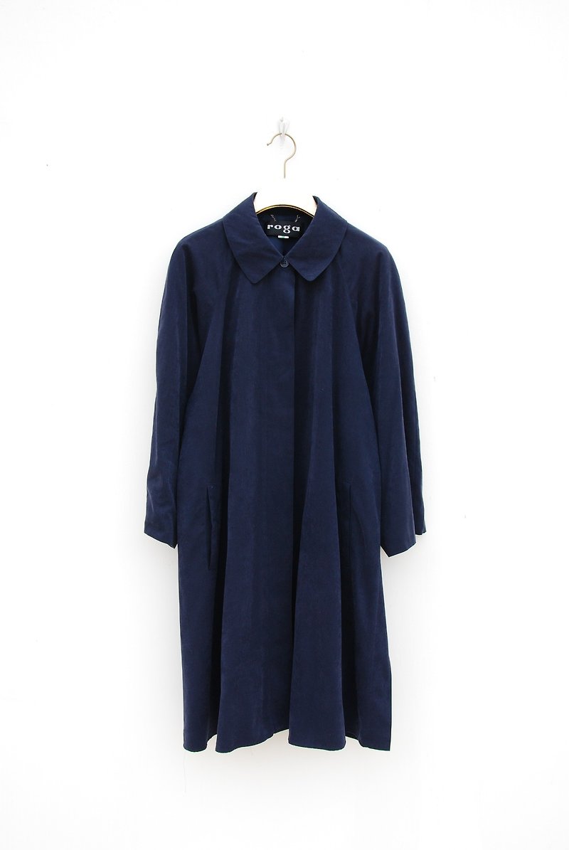 Vintage drape thin coat - เสื้อแจ็คเก็ต - วัสดุอื่นๆ 