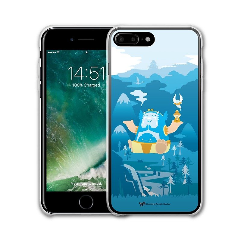 AppleWork iPhone 6/7/8 Plusオリジナルデザインケース -  DGPH PSIP-350 - スマホケース - プラスチック ブルー