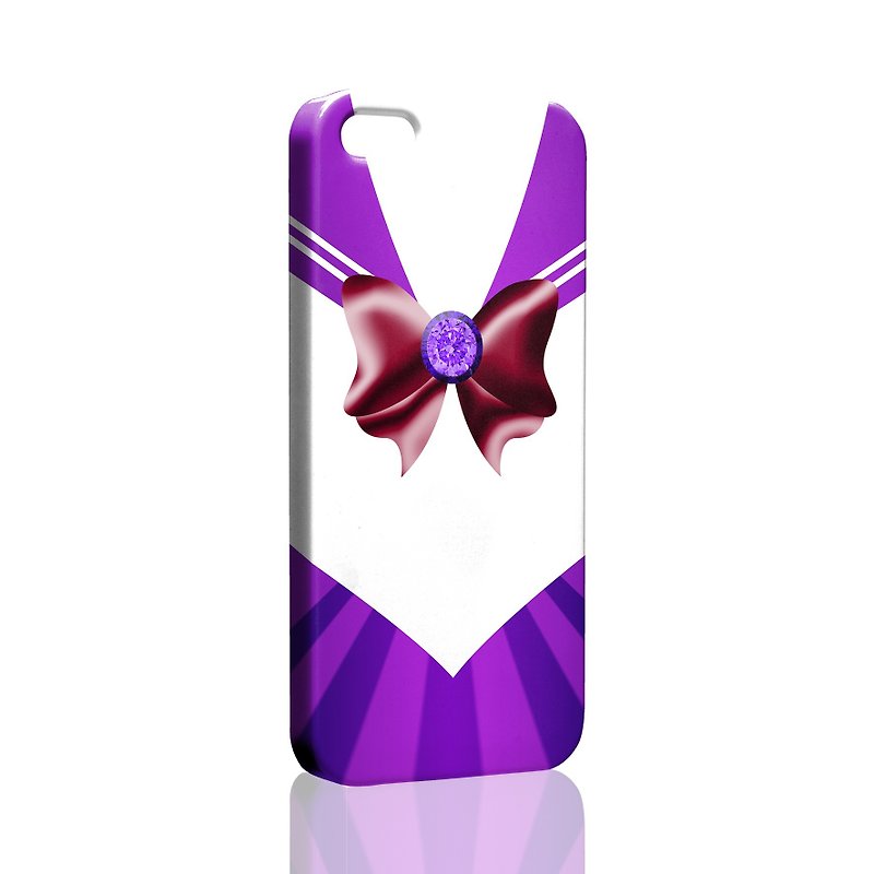 水手制服 紫色 iPhone X 8 7 6s Plus 5s 三星 S7 S8 S9 手機殼 - 手機殼/手機套 - 塑膠 紫色