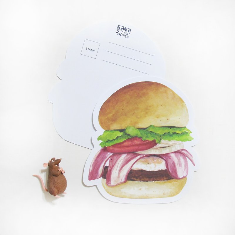 Panda Grocery Store-Bacon Beef Fort Postcard - Cards & Postcards - Paper 