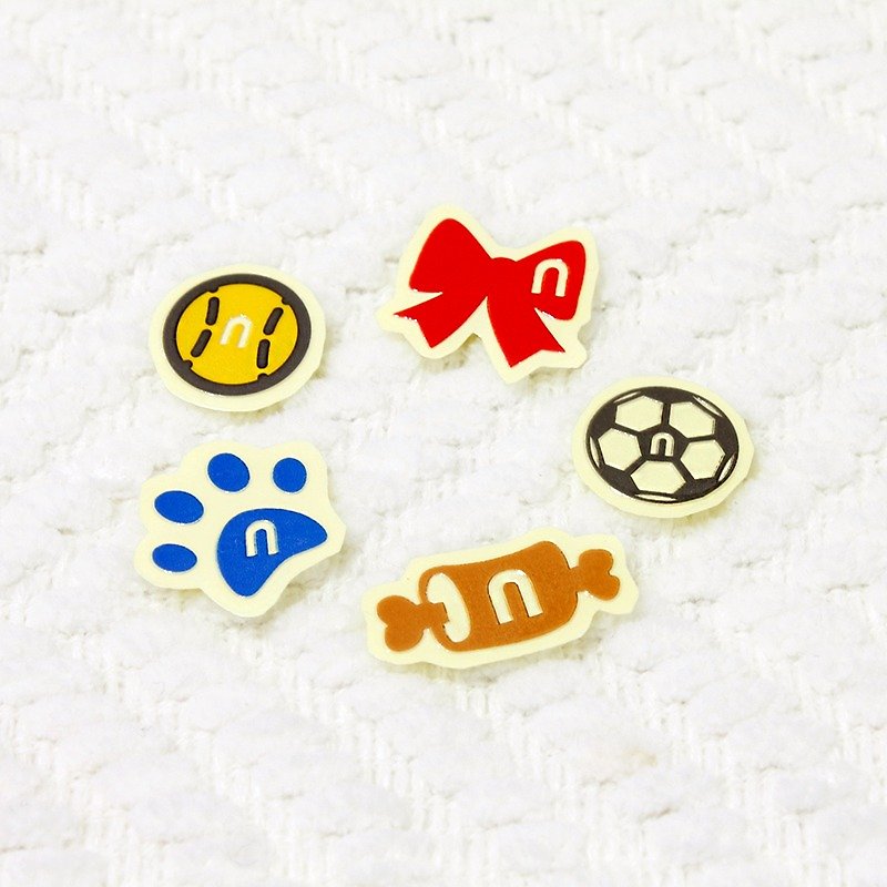 [Reflective Sticker] Fur-kids' toy 7.3*5.2 cm - Stickers - Waterproof Material Multicolor
