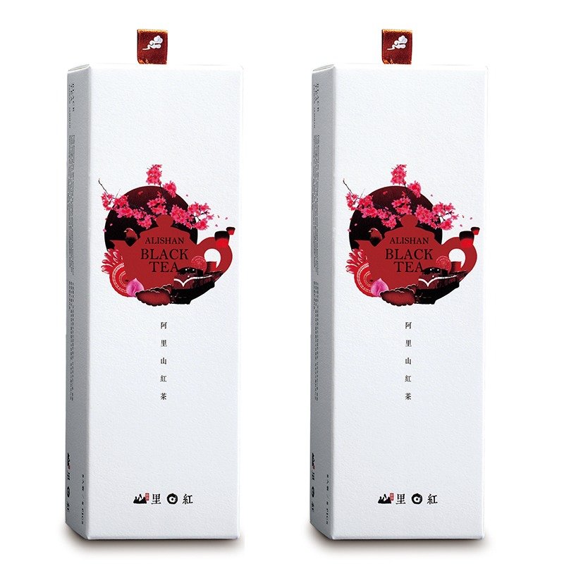 【山里日紅】雲映紅茶-3g袋茶8入裝/盒 - 茶葉/茶包/水果茶 - 新鮮食材 紅色