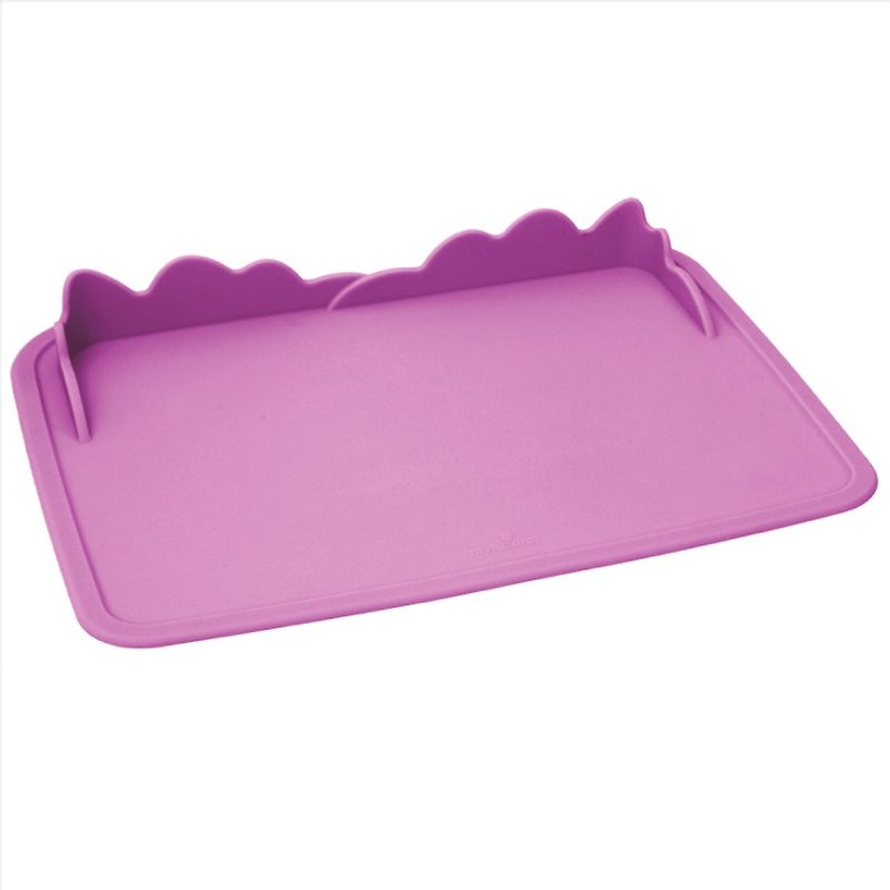 US MyNatural Eco-toxic children's tableware - Lavender Silicone Placemats - Children's Tablewear - Silicone Purple