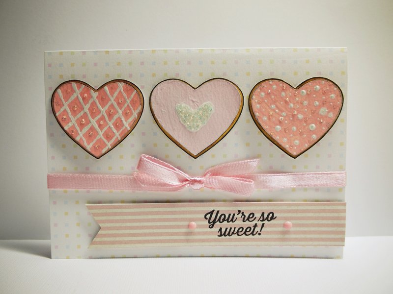 【yu-crafts 手工卡片】#88 You're so sweet no.1 - 卡片/明信片 - 紙 
