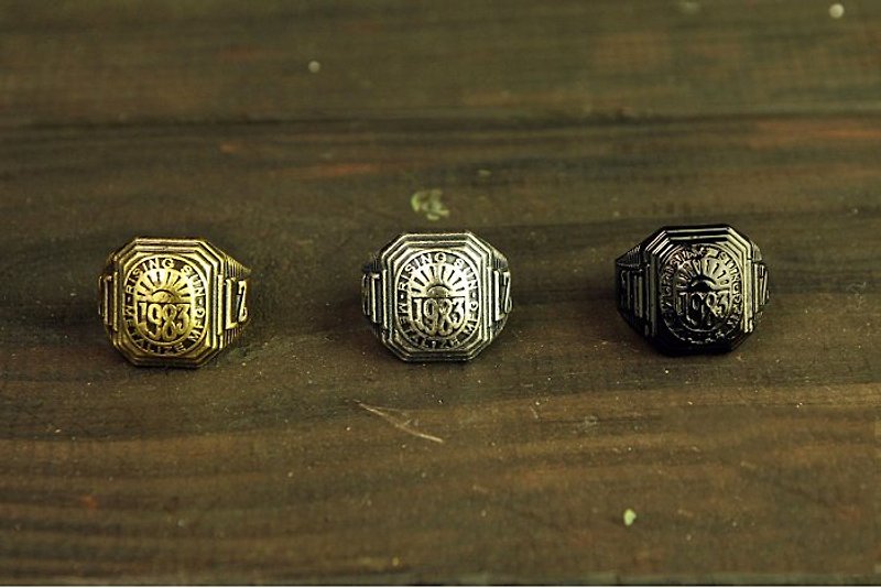 【METALIZE】RISING SUN Ring - General Rings - Other Metals 