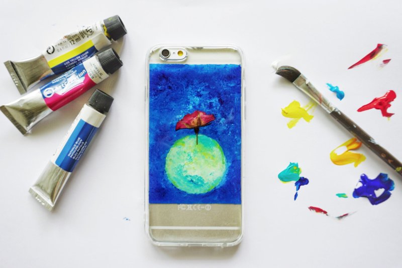 [ Lonely Planet - Rose Solitude] 小王子 押花手機殼 iphone 5/5s/SE/6/6s/6 plus/6s plus/7/7plus/Samsung S4/S5/S6/S6Edge/S7/S7Edge/Note3/Note4/Note5 - 其他 - 塑膠 