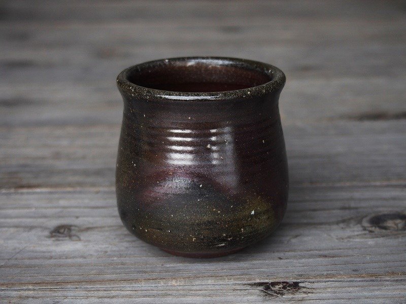 Bizen cup (small) [Mr.] law _y1-005 - จานเล็ก - วัสดุอื่นๆ สีนำ้ตาล