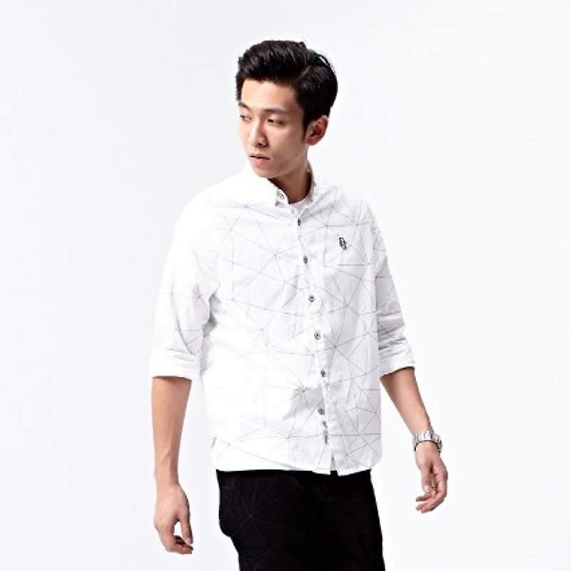 DYC Dimension series -Diffusion shirt | 僅剩M - 男裝 恤衫 - 其他材質 白色