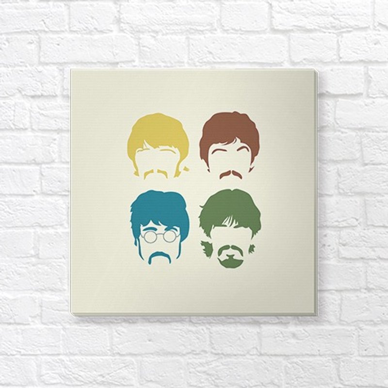 [Beatles] Beatles solid silhouette frame painting SKU AG1-WLDC2 - Posters - Other Materials 