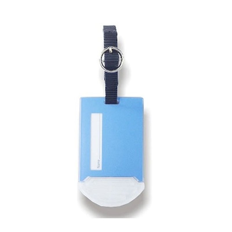 Organized Travel- Castle Series luggage tag (sky blue) - Other - Plastic Blue