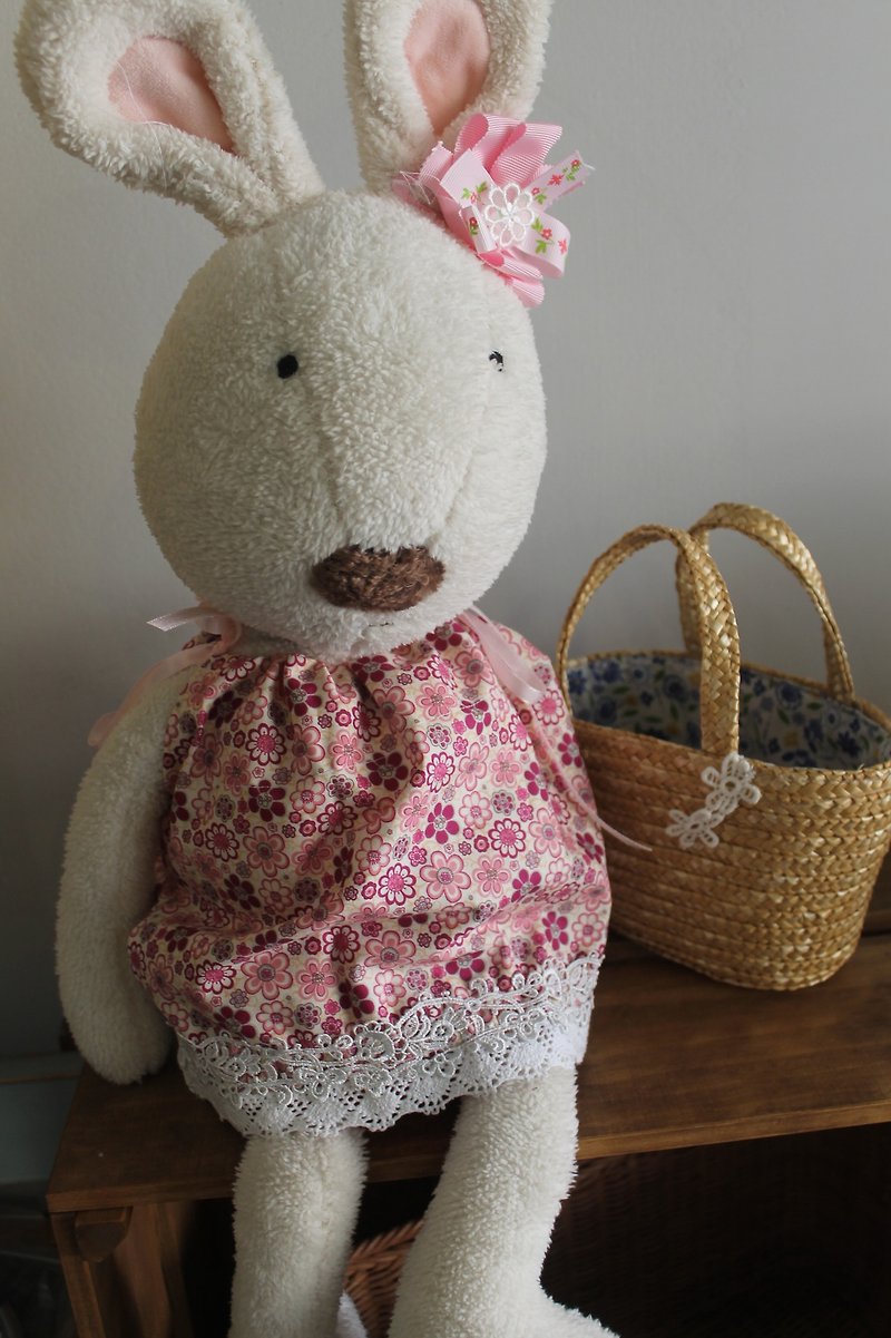 Oleta hand for groceries ╭ * [dress] France cherry pink sugar rabbit rabbit * Exclusive big rabbit single district - อื่นๆ - วัสดุอื่นๆ สึชมพู