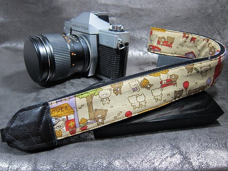 "Burning Party" Decompression Belt Camera Belt Uke Lili Camera Strap - Camera Straps & Stands - Other Materials 